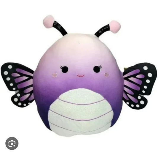Squishmallows Rida the Monarch Butterfly 12" Stuffed Plush
