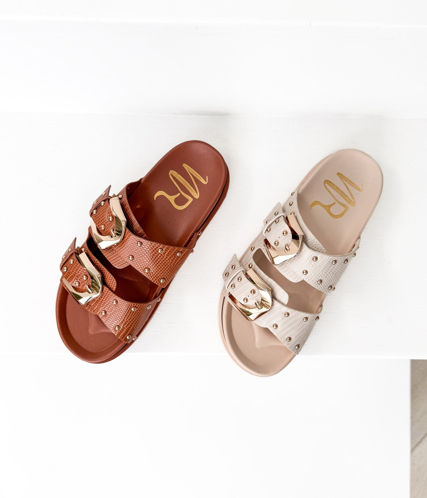 Marigold Sandal in Cognac