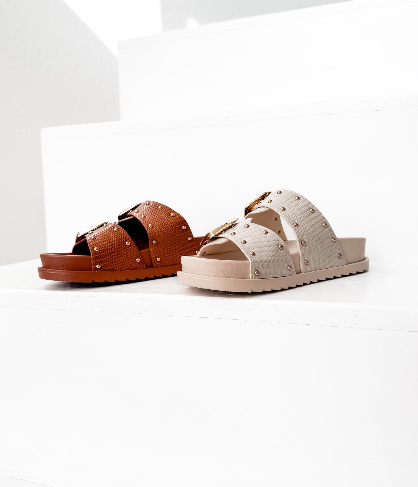 Marigold Sandal in Cognac