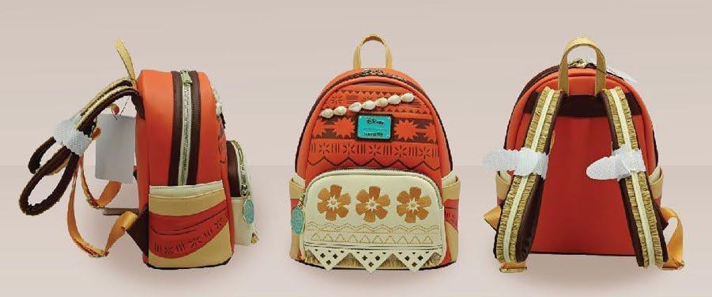 Loungefly Disney Moana Puka Shells Cosplay Mini Backpack
