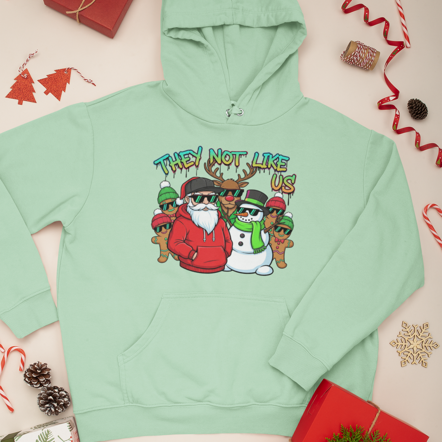 They Not Like Us Adult Graphic Hoodie