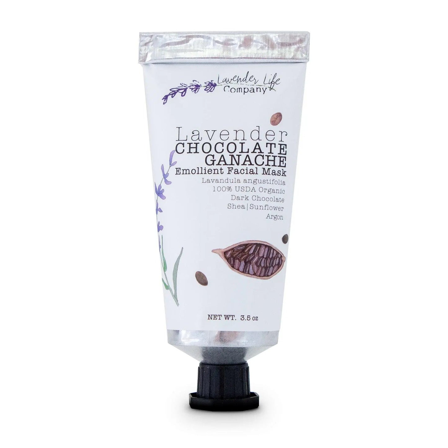 Nourishing Facial Mask with Lavender & Chocolate Ganache