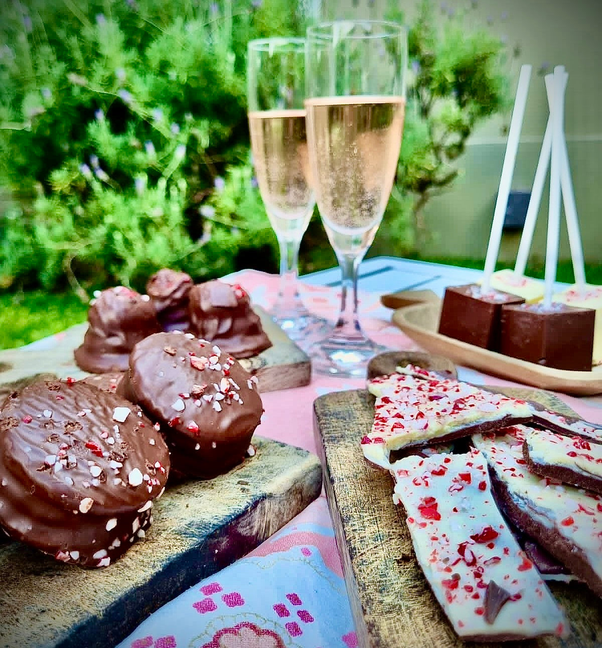 Hot Chocolate Stirrers: Dark Chocolate & Peppermint