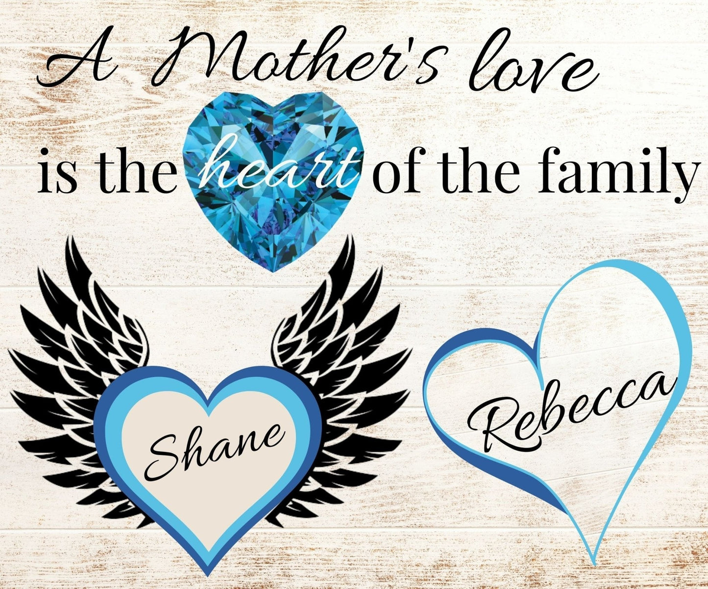 Diamond Art - Personalized Mother's Love (Preorder)