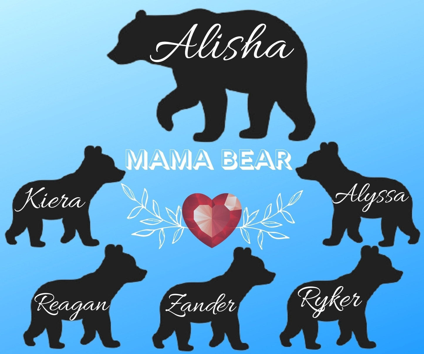 Diamond Art - Personalized Mother's Love (Preorder)