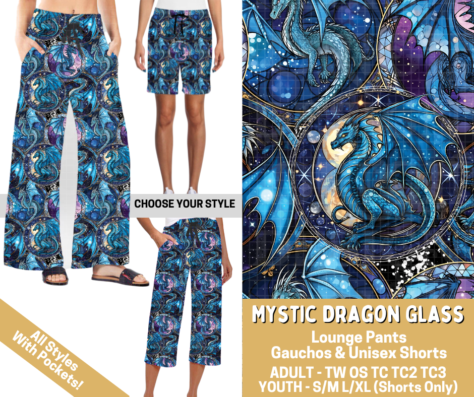 Preorder! Closes 2/26. ETA May. Mystic Dragon Glass Combo Lounge Lengths