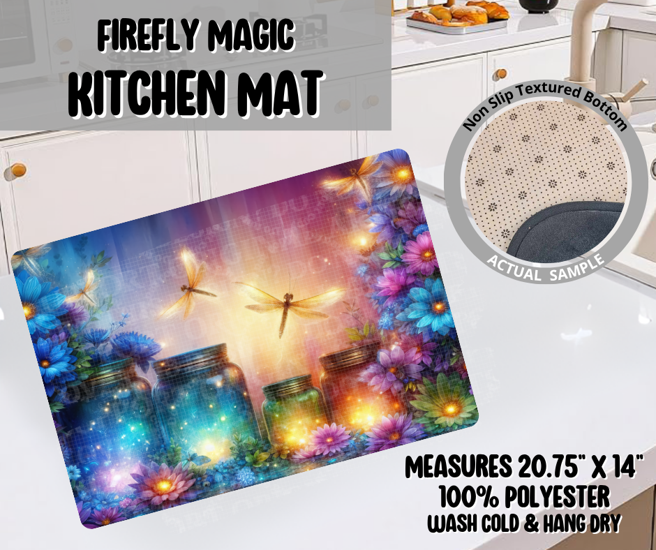 Preorder! Closes 11/26. ETA Feb. Firefly Magic Kitchen Mat