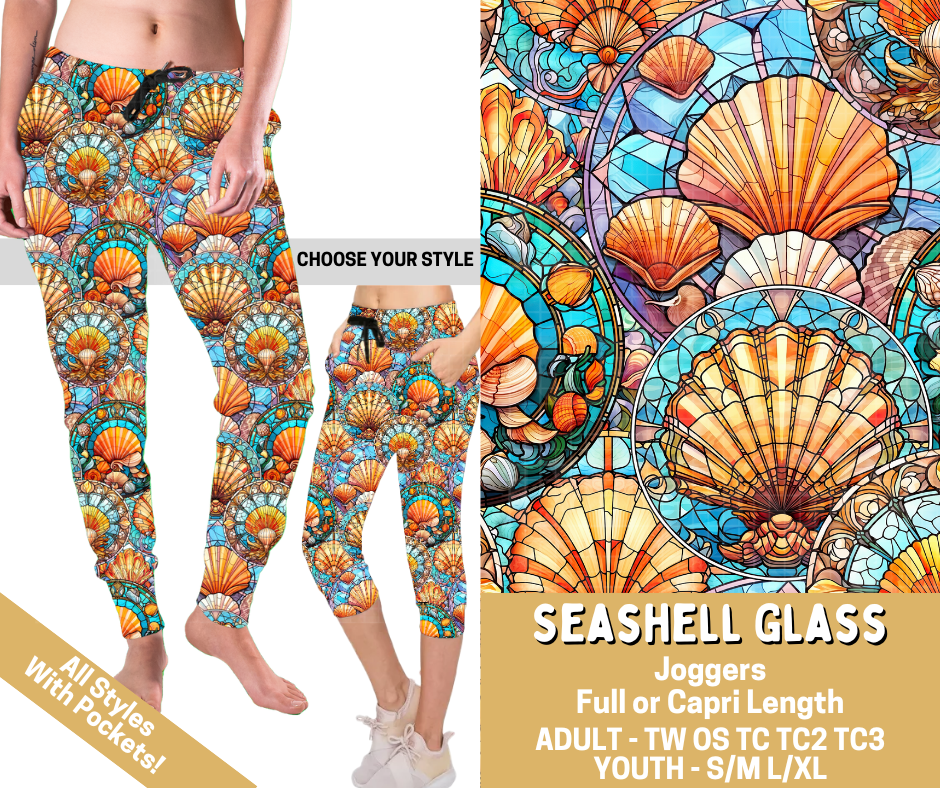 Preorder! Closes 2/26. ETA May. Seashell Glass Combo Jogger Lengths
