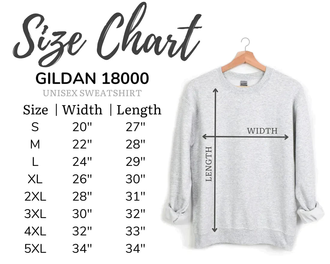 SPOOKY BC- CREW SWEATSHIRT W/ SLEEVE PRINT