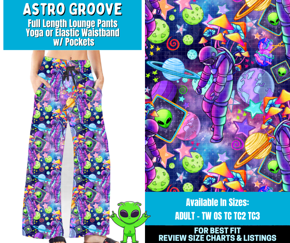 Preorder! Closes 2/11. ETA May. Astro Groove Combo Lounge Lengths
