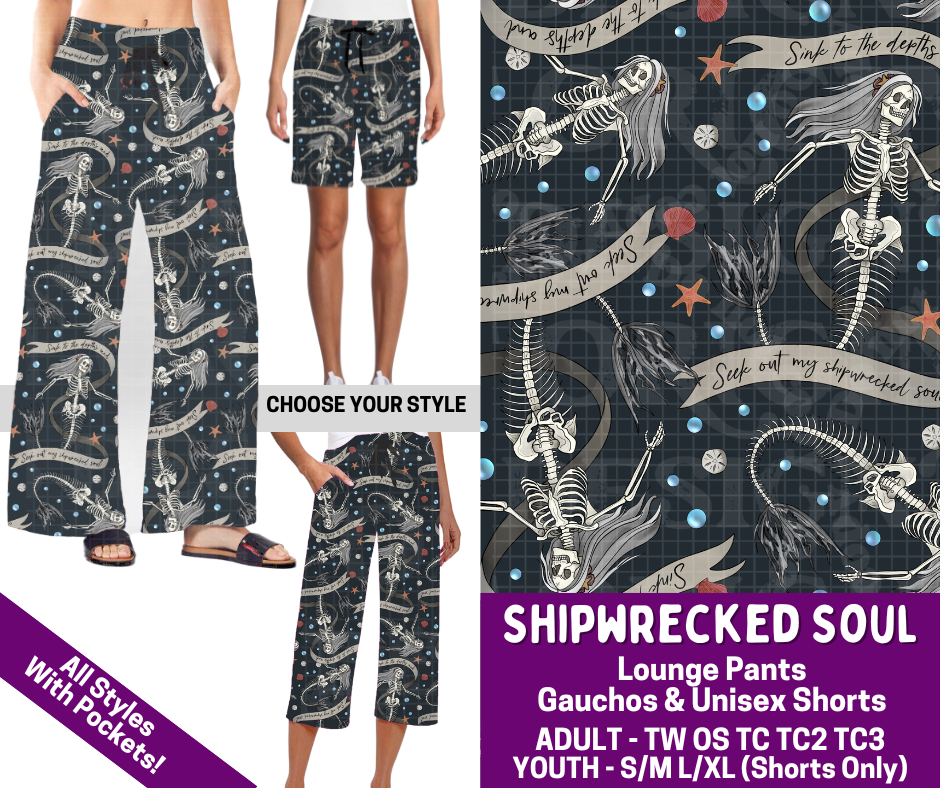 Preorder! Closes 2/19. ETA May. Shipwrecked Soul Combo Lounge Lengths
