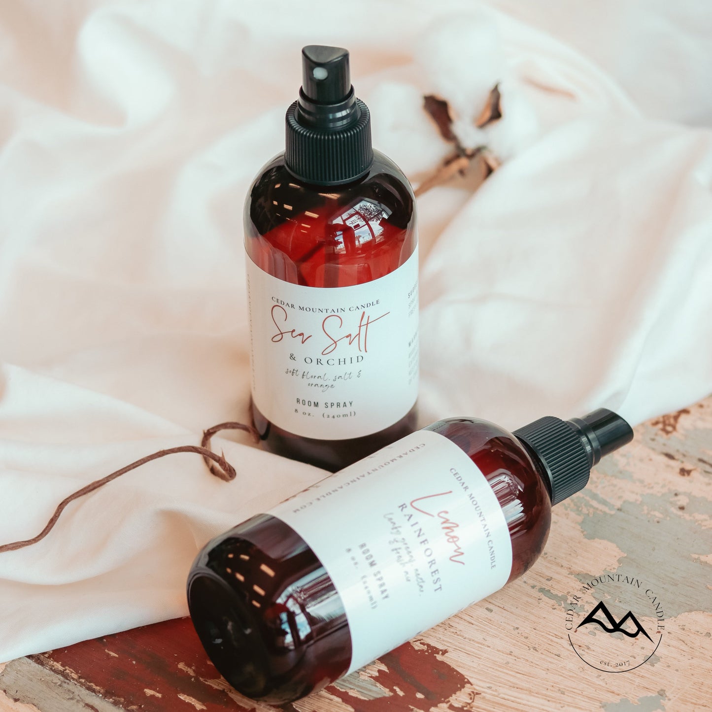 8 oz Room Spray - Sea Salt & Orchid