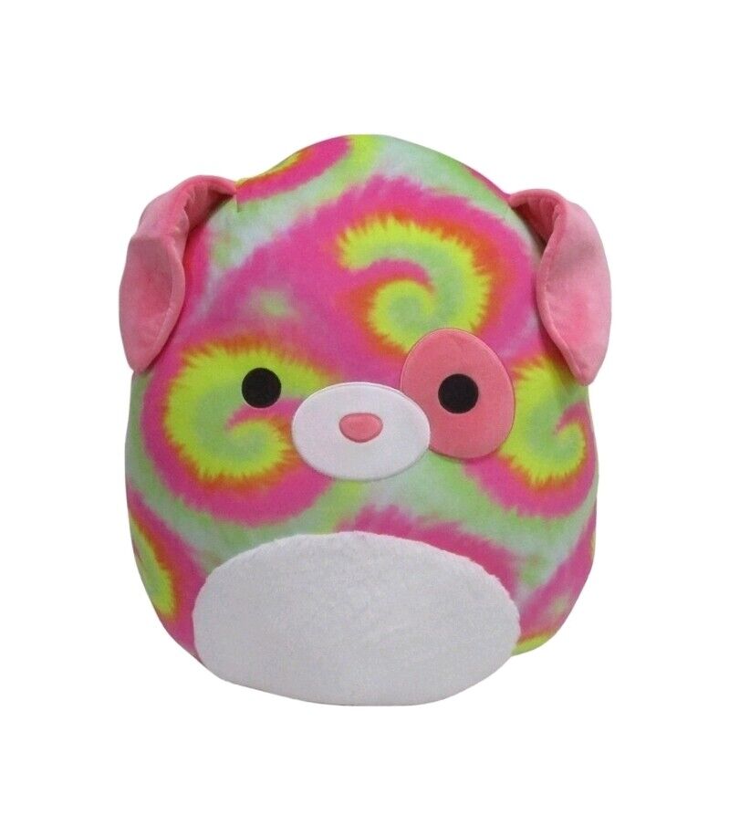 Squishmallows Shena Tie Dye Dog 20" Stuffed Plush