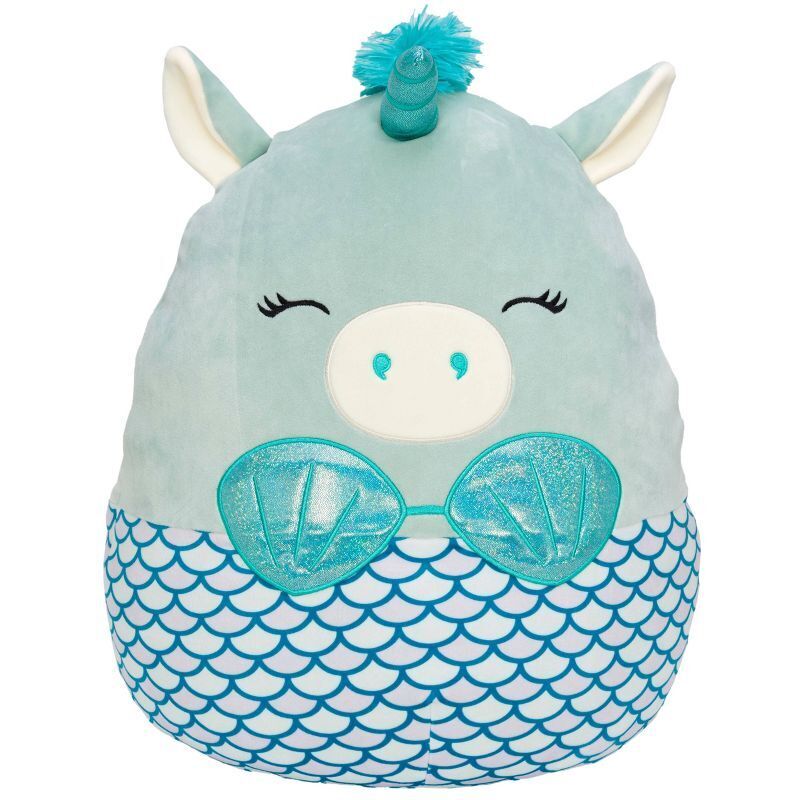 Squishmallows Cornella The Mermaid Unicorn 16" Stuffed Plush