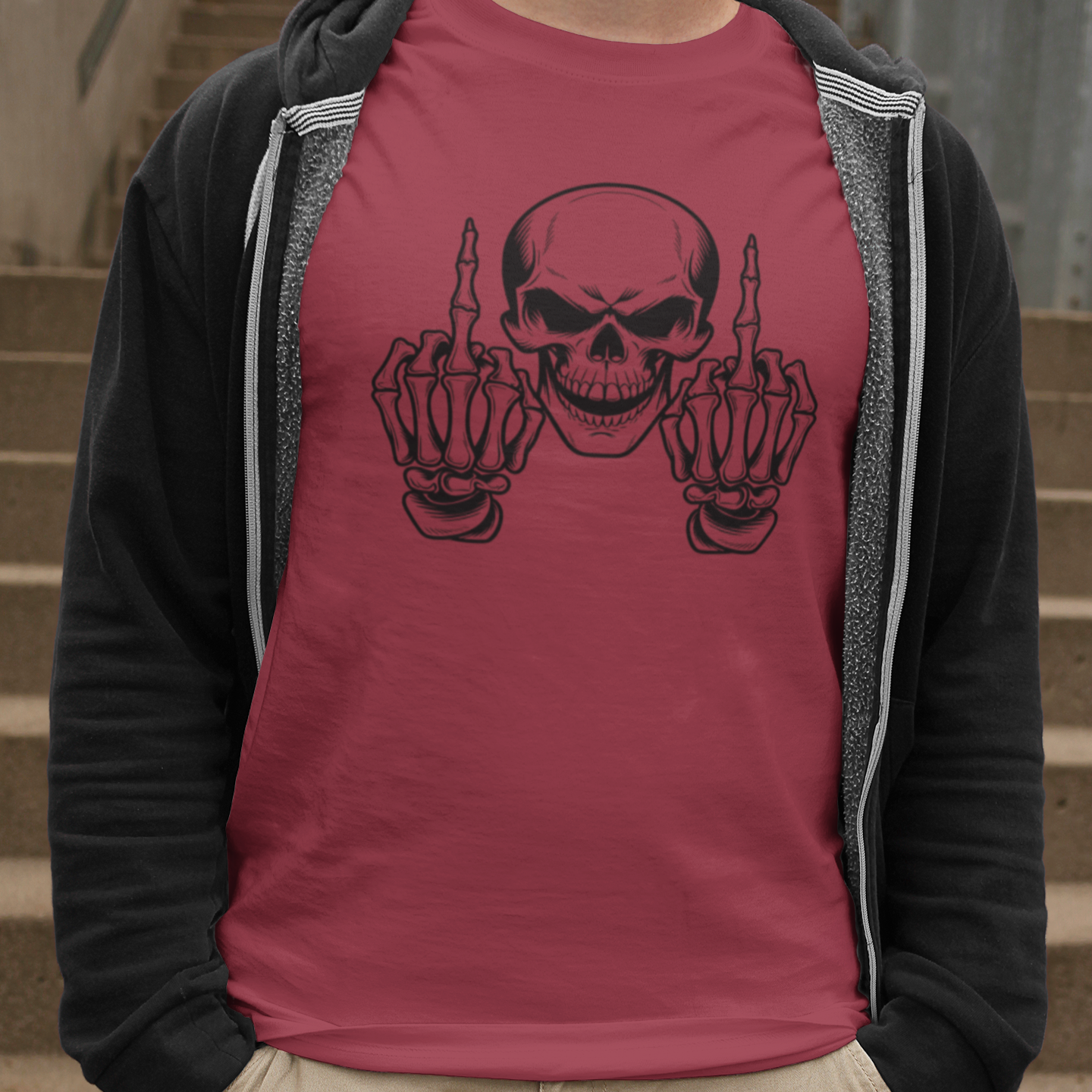 Bone To Be Rude Graphic Tee
