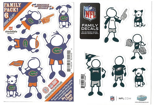 Philadelphia Eagles Family Decal - Small