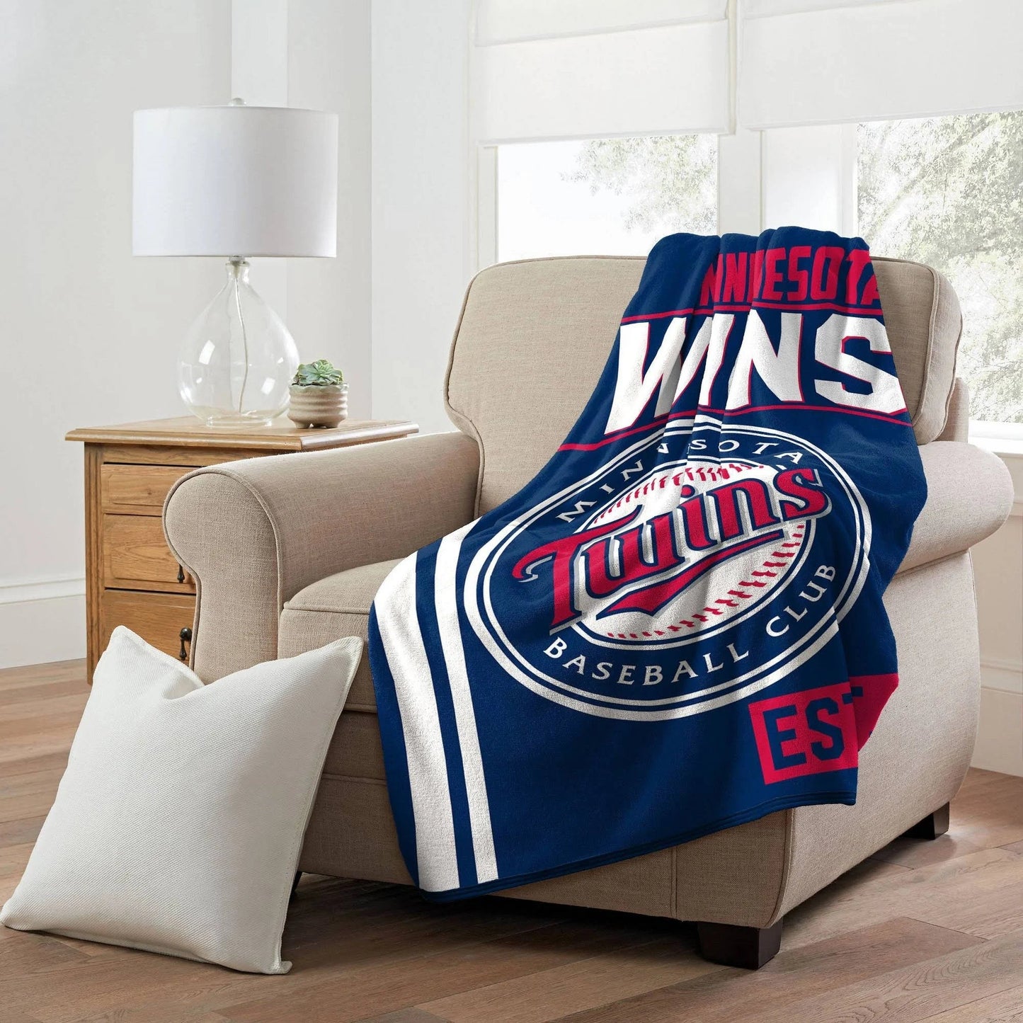 Minnesota Twins Walk Off Micro Raschel Throw Blanket