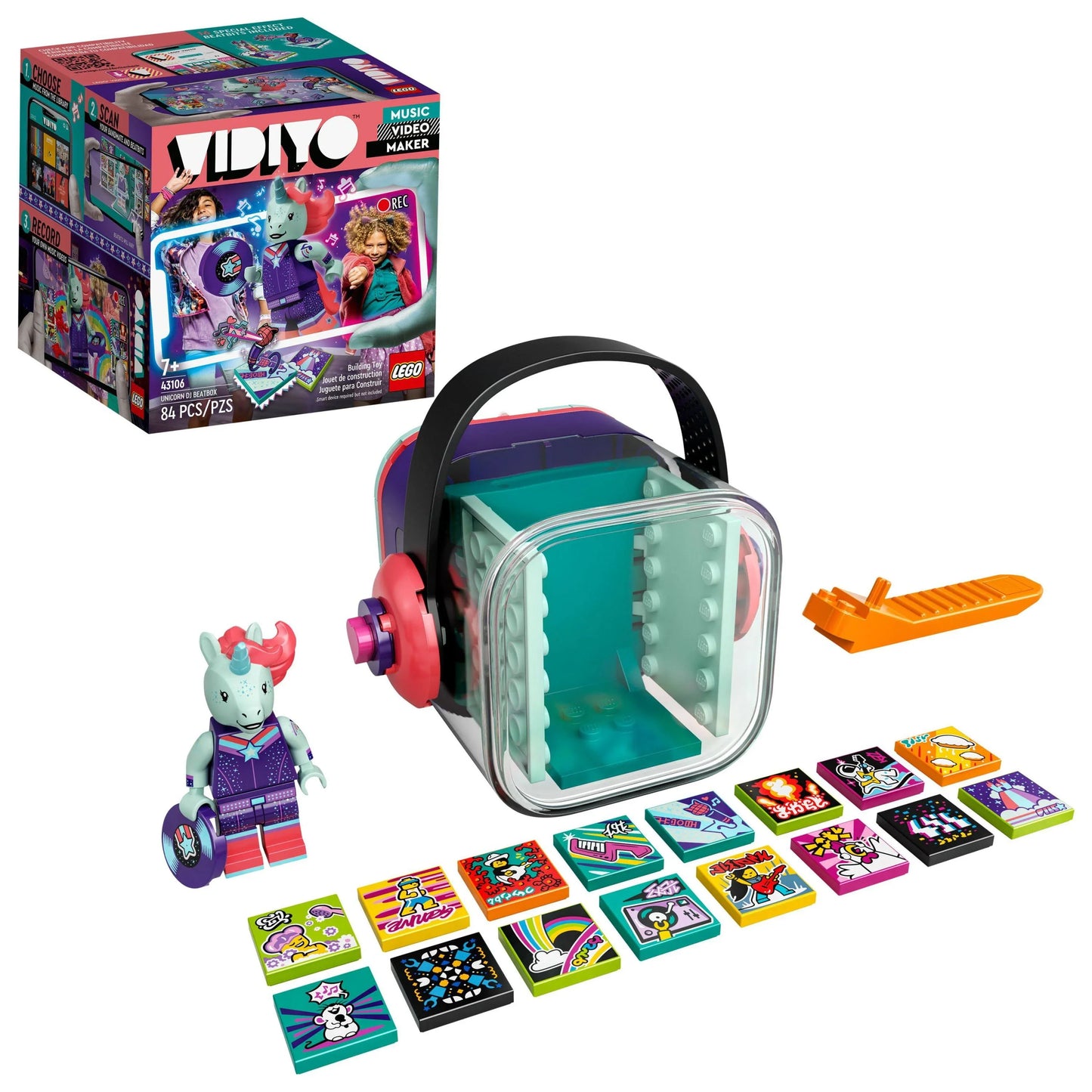 LEGO Vidiyo Unicorn DJ Beatbox 43106 (Retired Product)