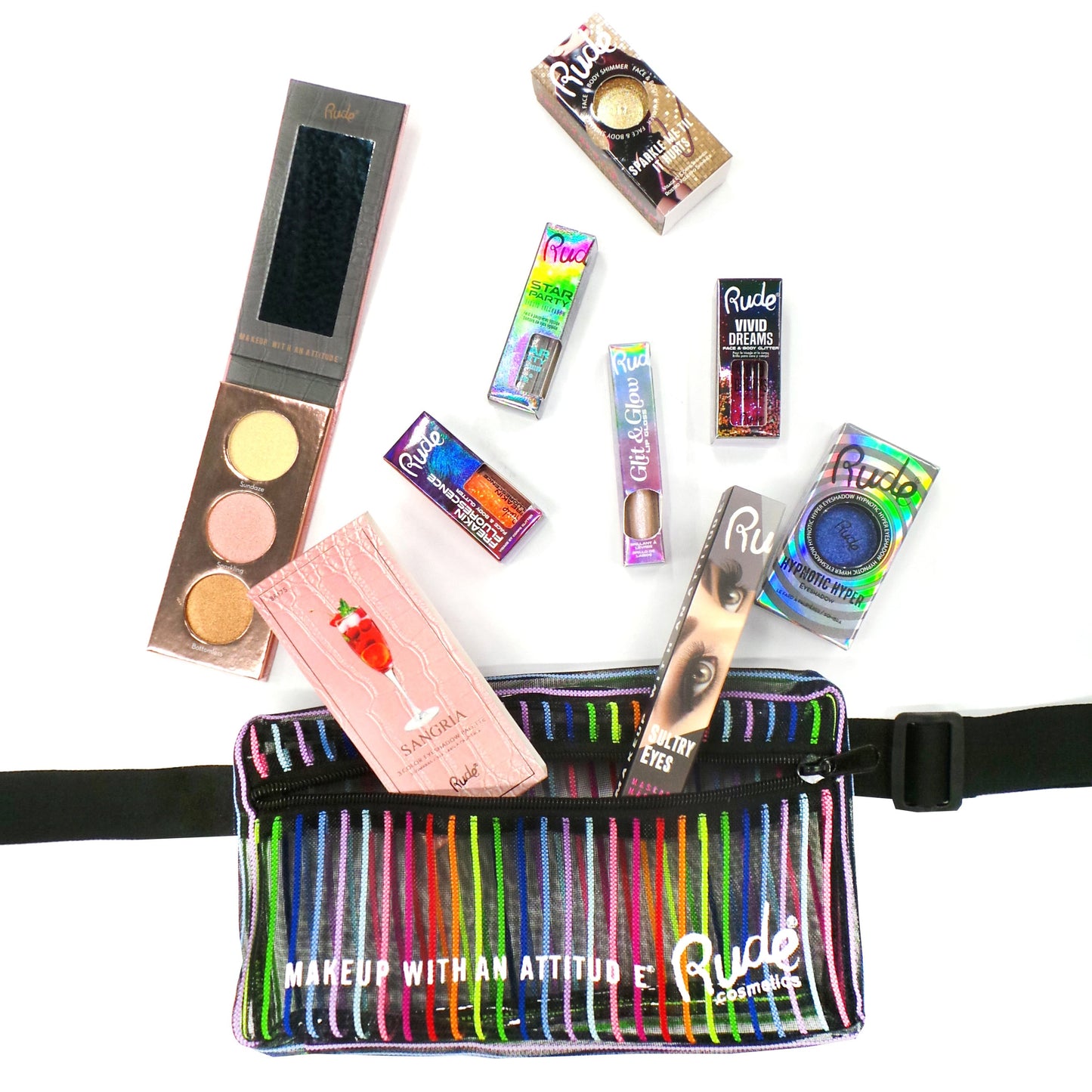 Rude Rainbow Fanny Pack