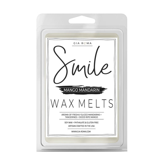 Mango Mandarin Scented Wax Melts Pack Refreshing Mandarin Tangerine Mango Aroma Long Lasting Home Fragrance