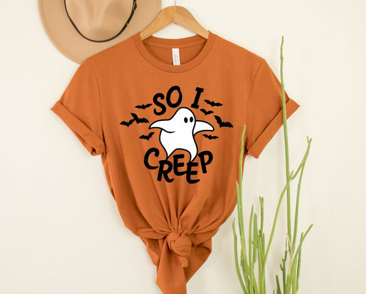 So I Creep halloween Graphic Tee