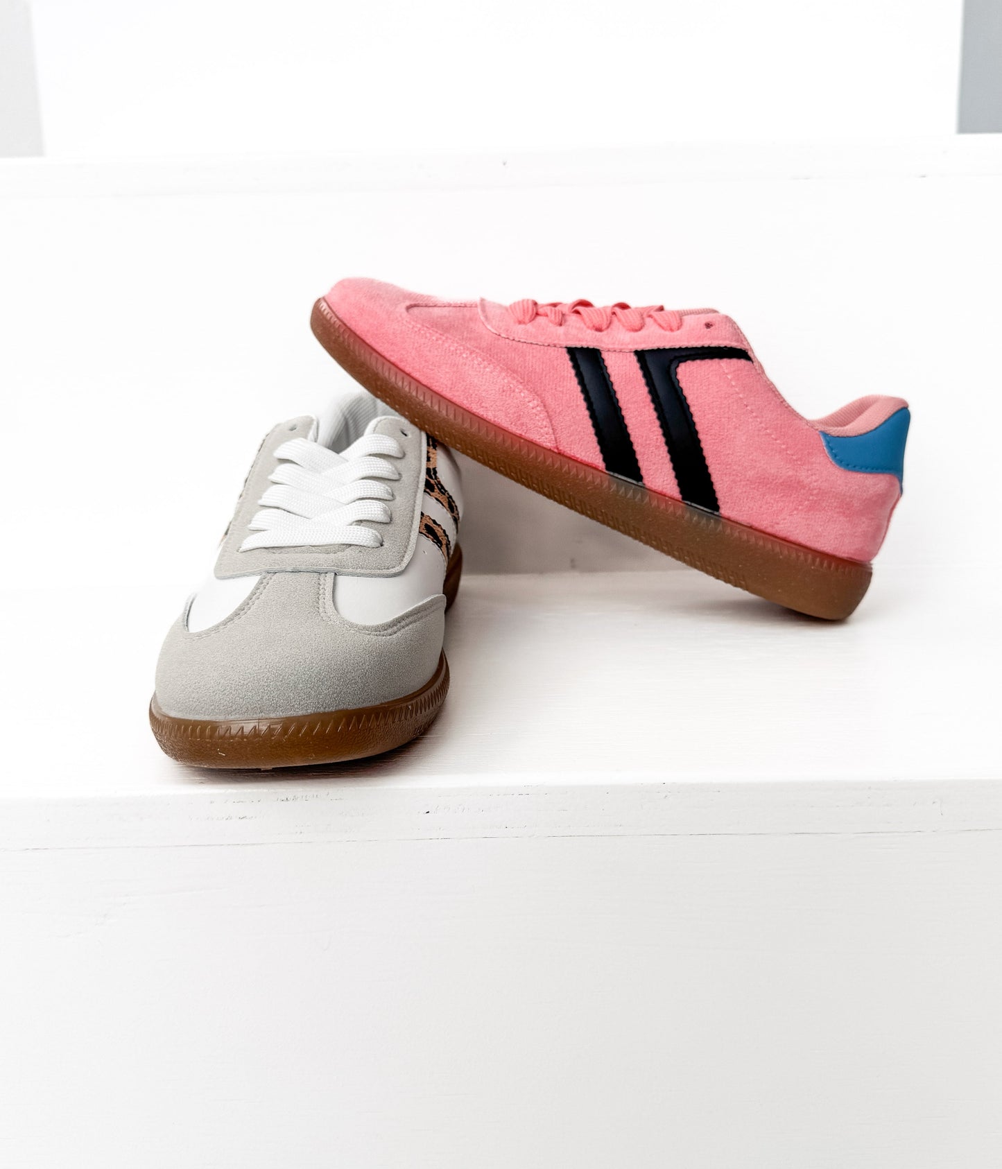 Stockholm Sneaker in Pink/Black