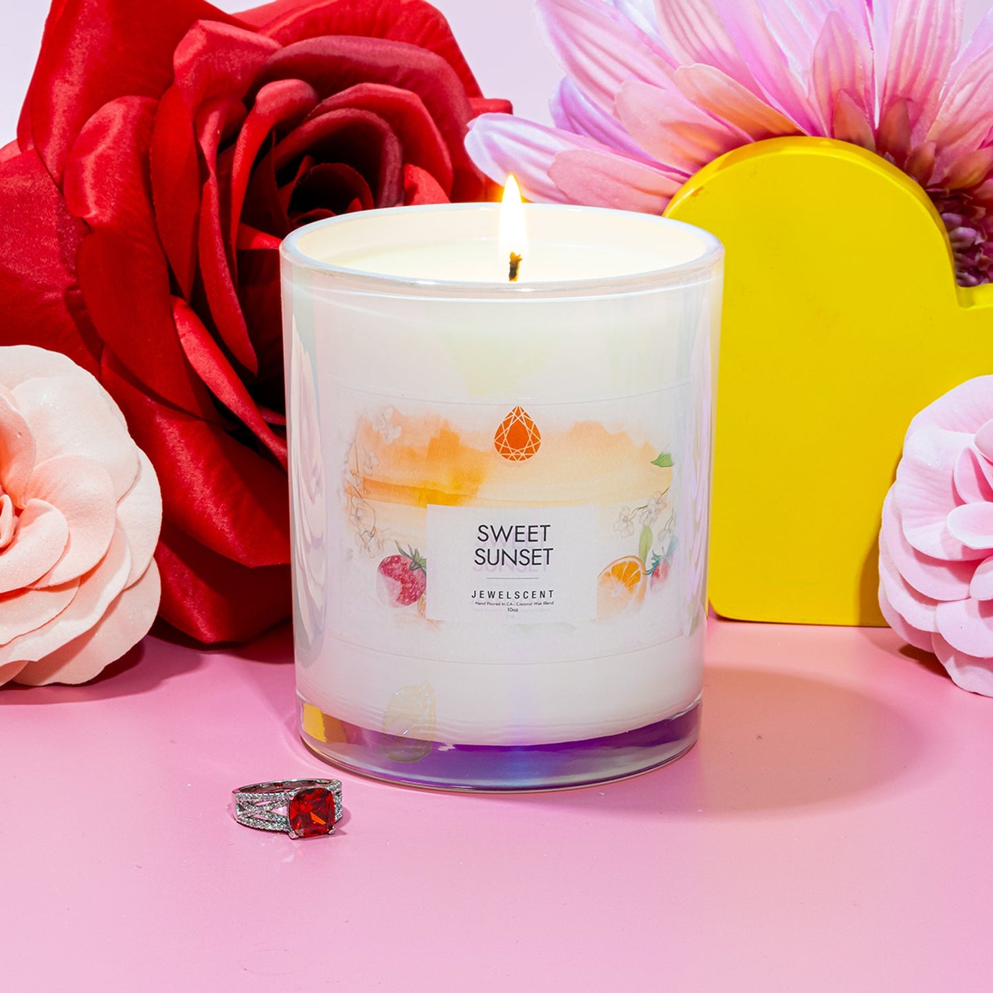 Sweet Sunset Iridescent 10oz Signature Jewelry Candle