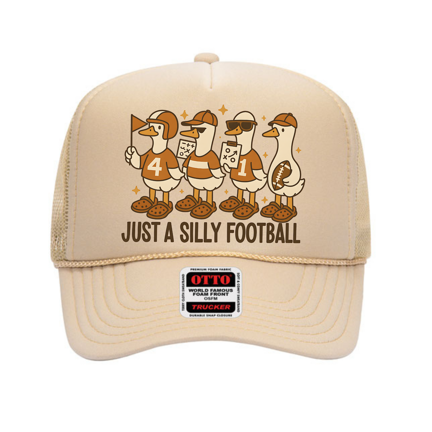 Just A Silly Football Trucker Hat