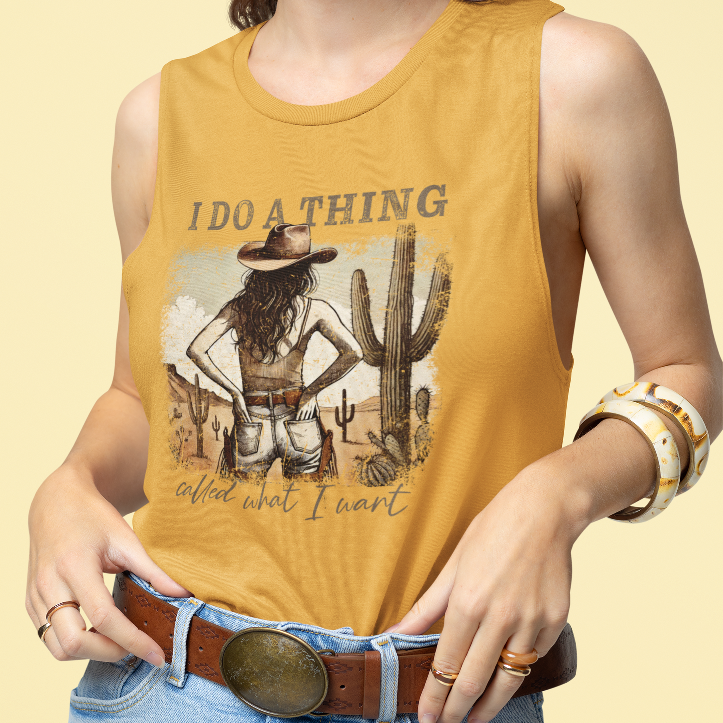 I Do A Thing Called What I Want Graphic Tank