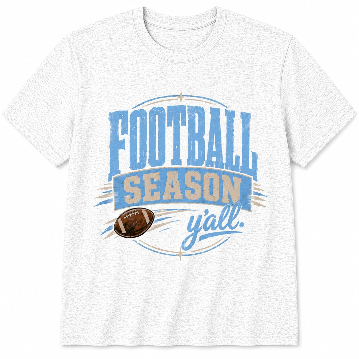 Football Ya'll Adult Graphic Tee