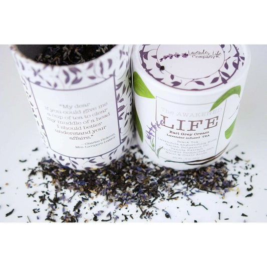 The AWAKENED LIFE Earl Grey Cream Lavender-Infused TEA