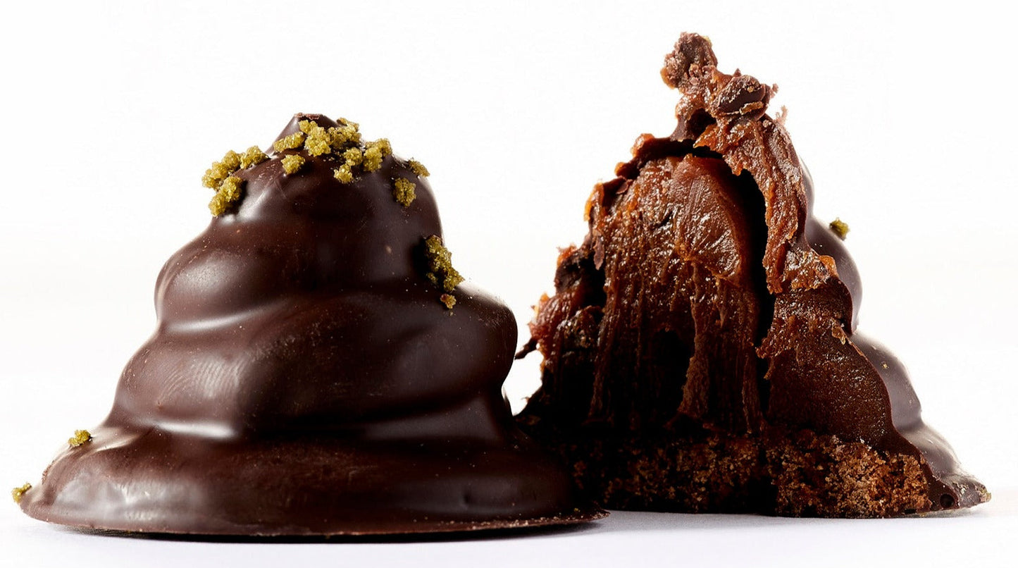 Mint Chocolate Dulce de Leche Truffles