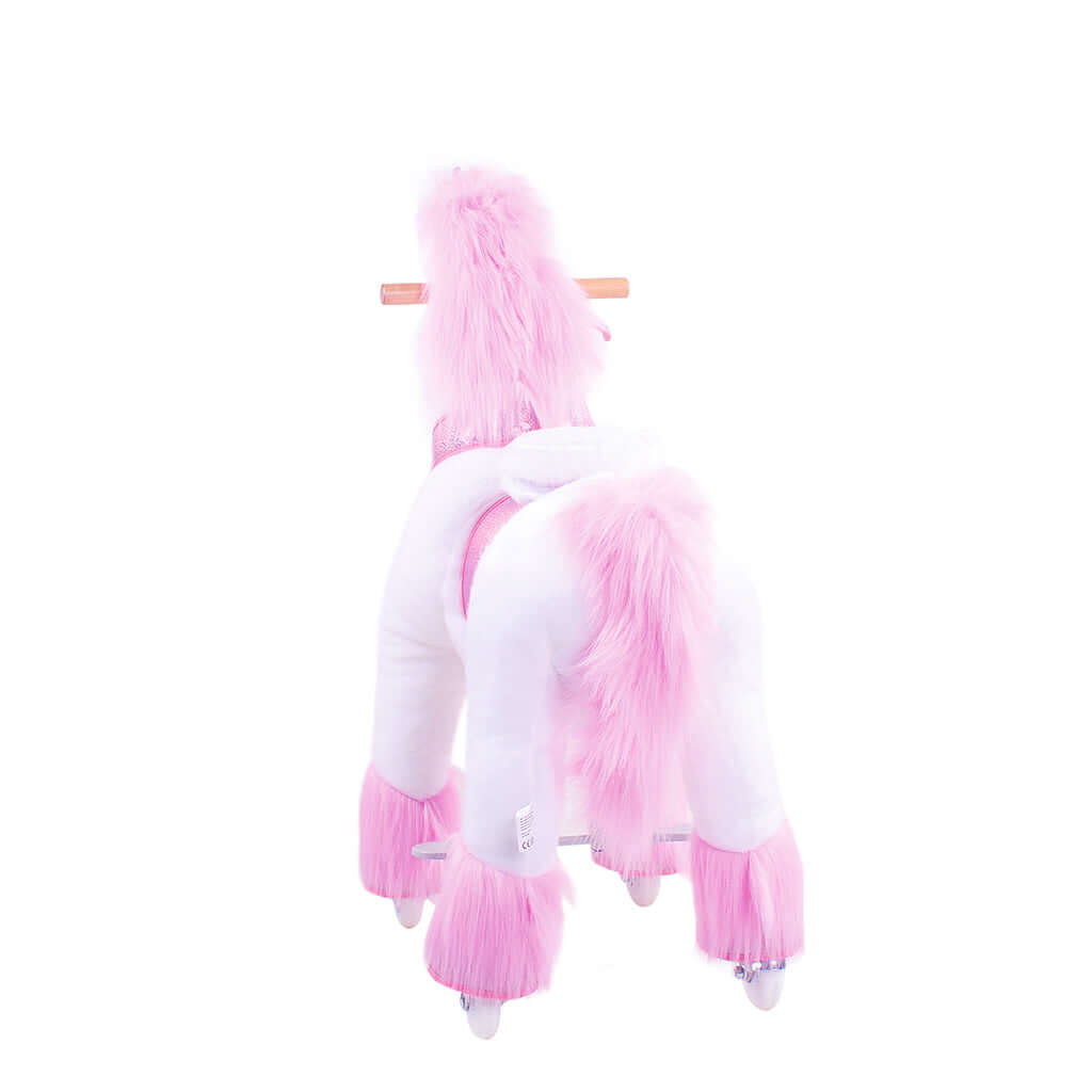 Model U Ride-On Plush Unicorn Age 4-7 Pink
