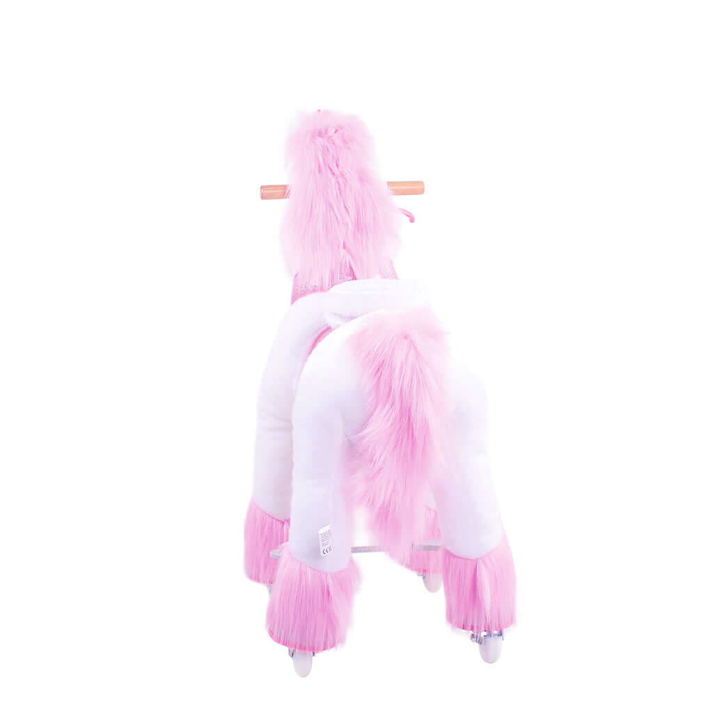 Model U Ride-On Plush Unicorn Age 4-7 Pink