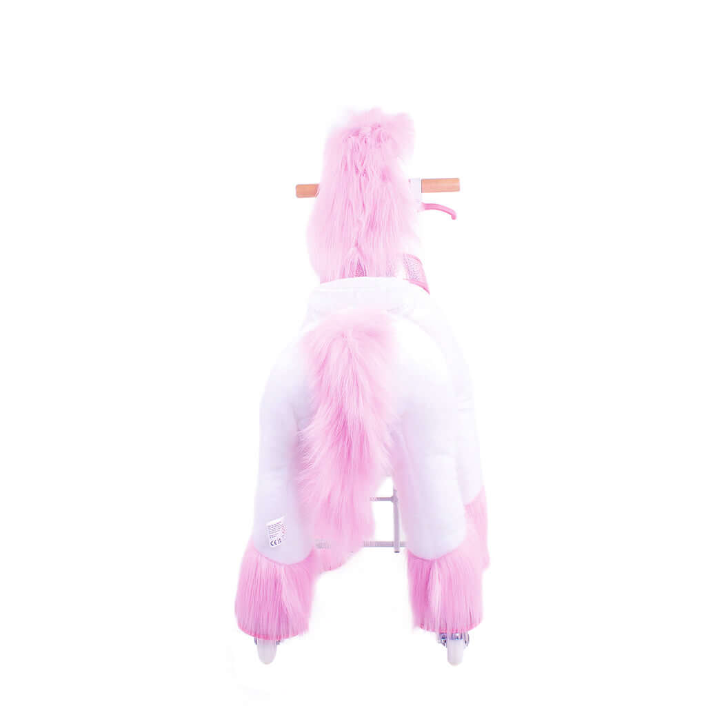 Model U Ride-On Plush Unicorn Age 4-7 Pink