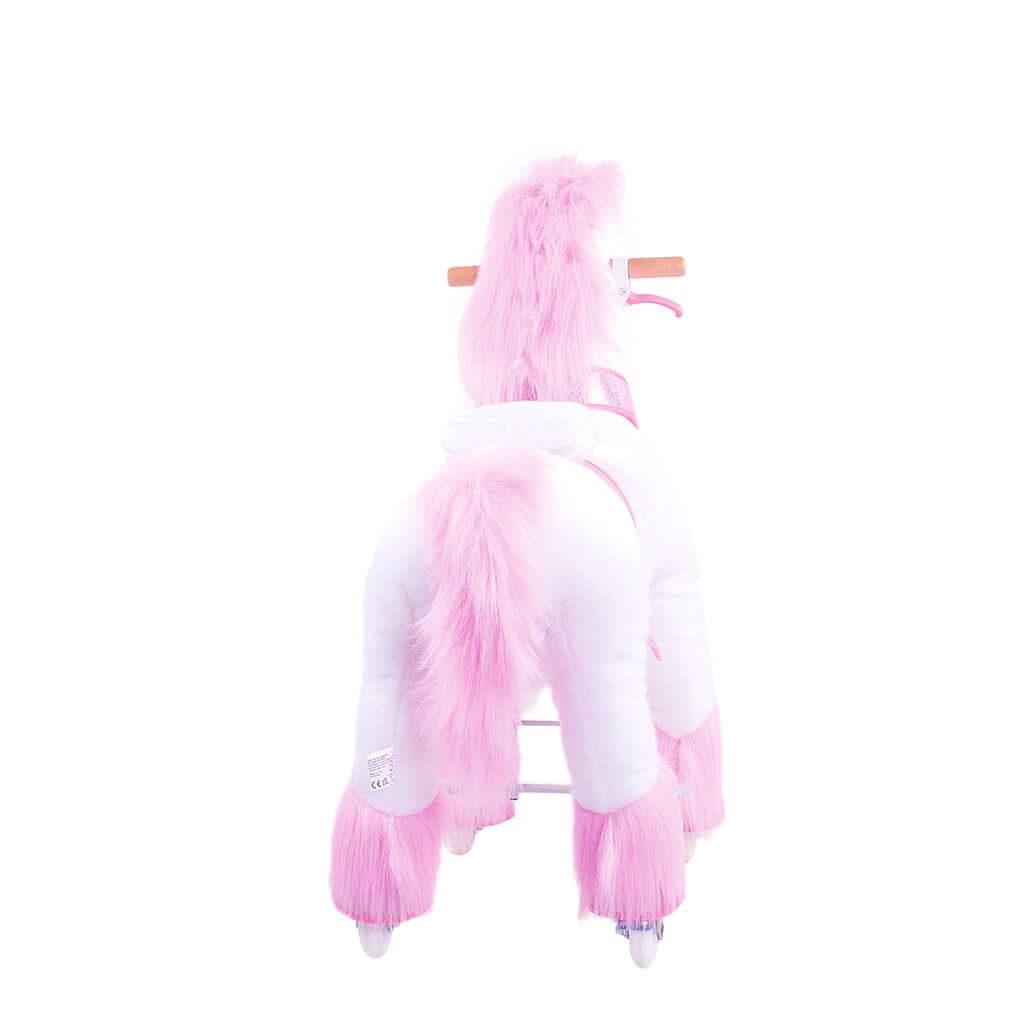 Model U Ride-On Plush Unicorn Age 4-7 Pink