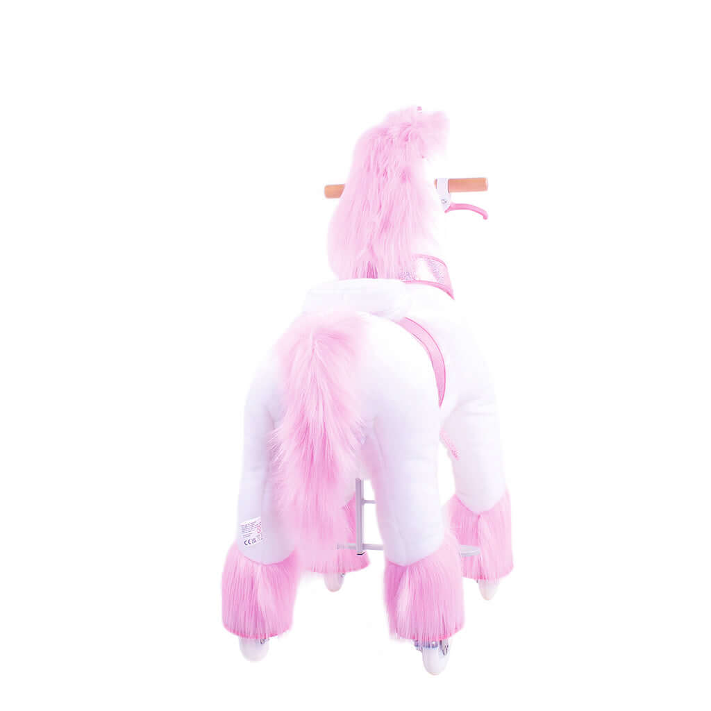 Model U Ride-On Plush Unicorn Age 4-7 Pink