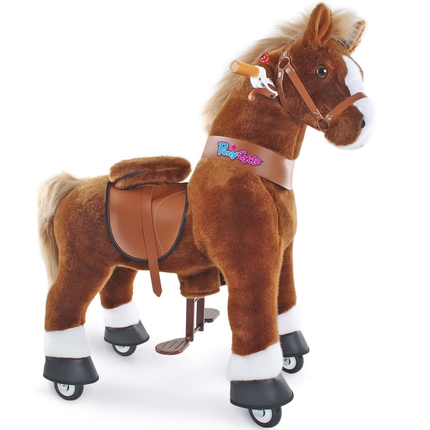 Model U Ride-On Pony Toy Age 4-7 Brown