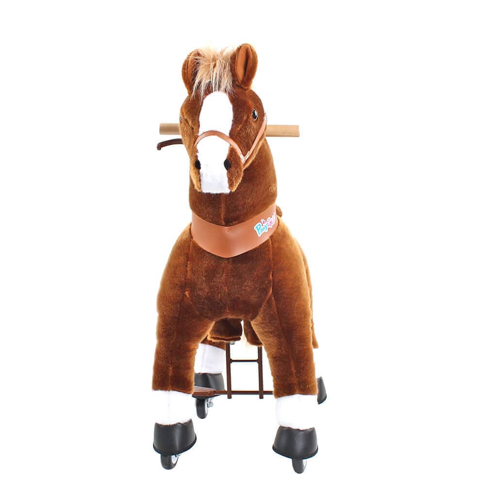 Model U Ride-On Pony Toy Age 4-7 Brown