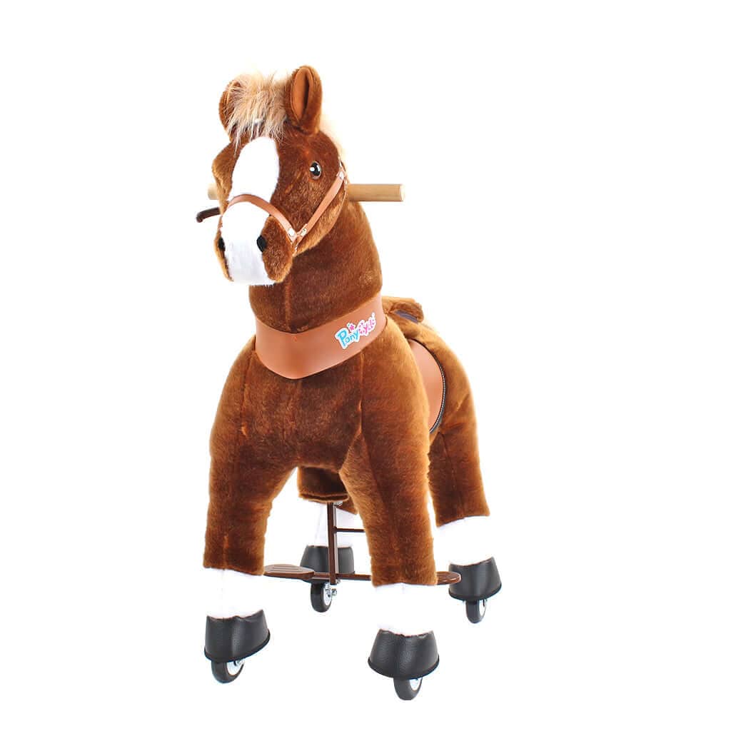 Model U Ride-On Pony Toy Age 4-7 Brown