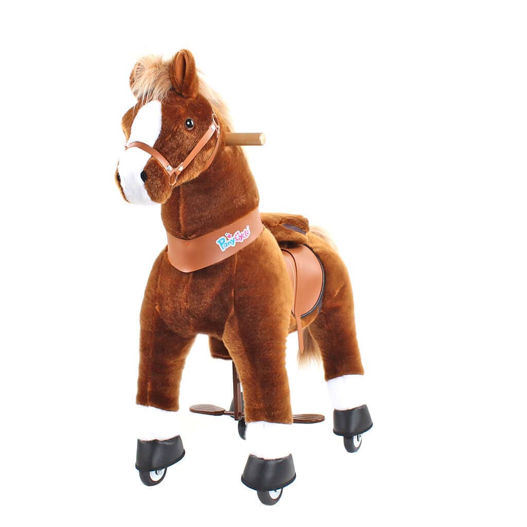 Model U Ride-On Pony Toy Age 4-7 Brown
