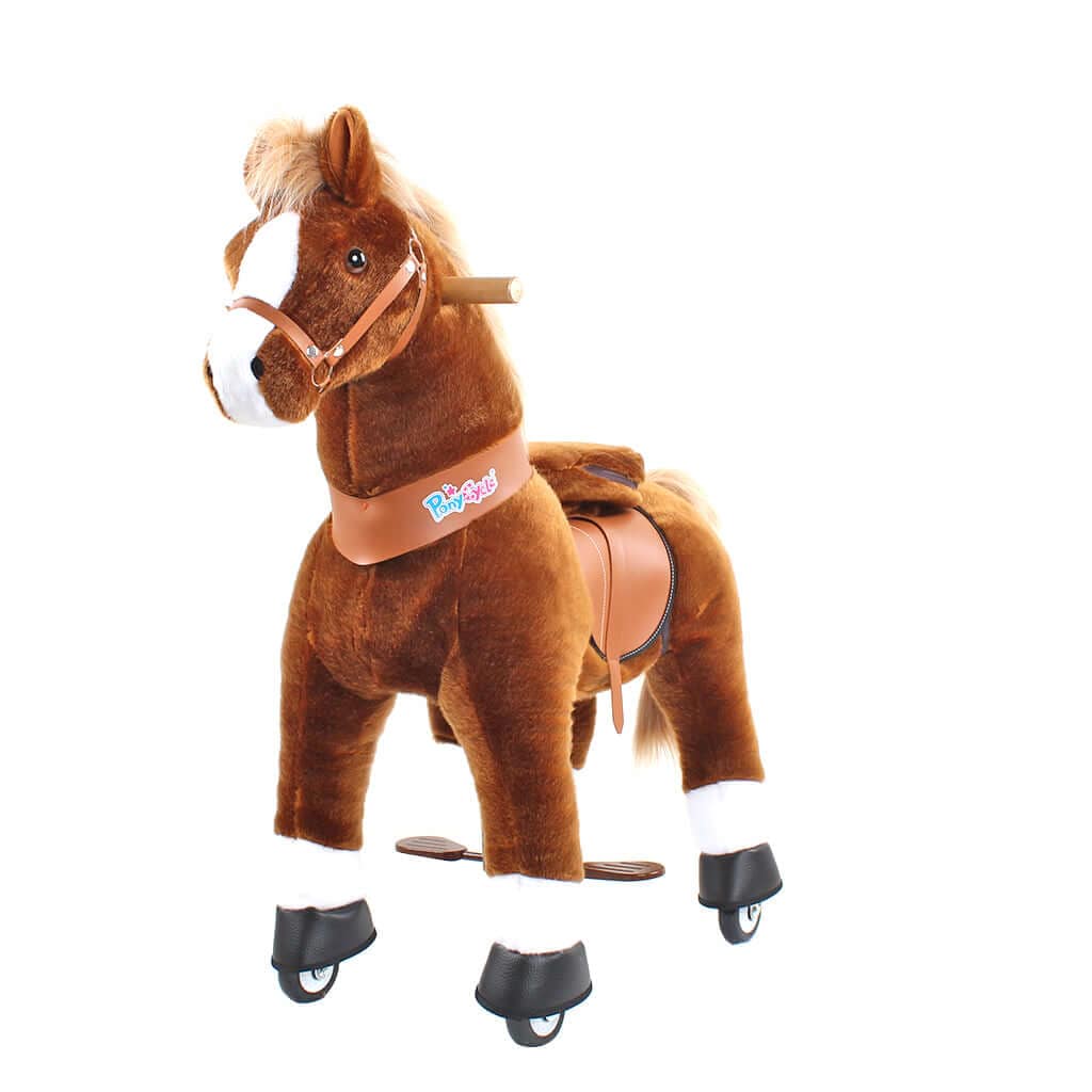Model U Ride-On Pony Toy Age 4-7 Brown