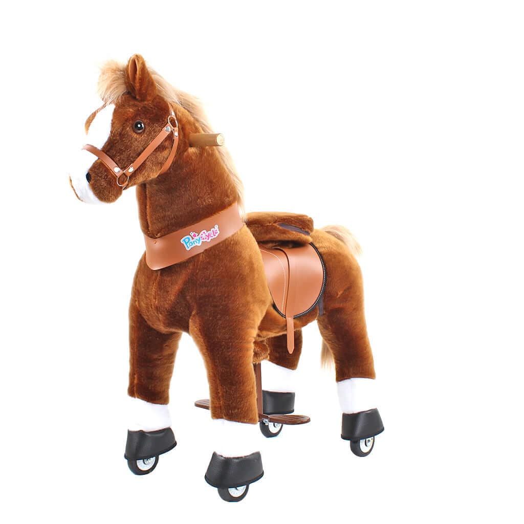 Model U Ride-On Pony Toy Age 4-7 Brown