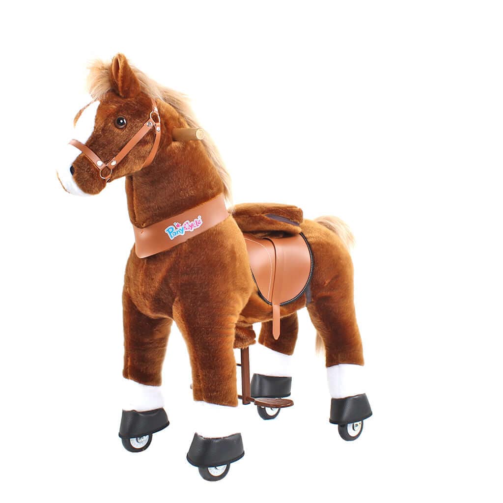 Model U Ride-On Pony Toy Age 4-7 Brown