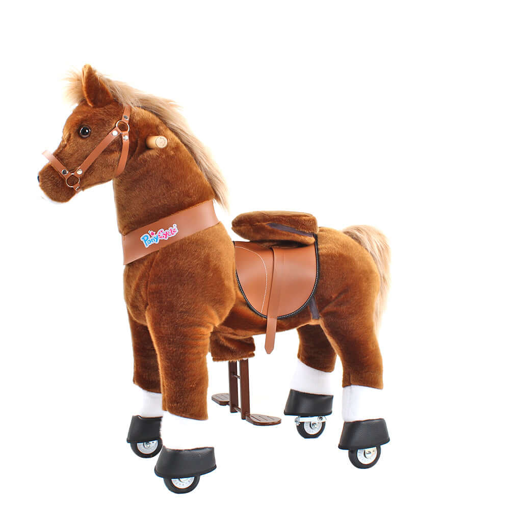 Model U Ride-On Pony Toy Age 4-7 Brown