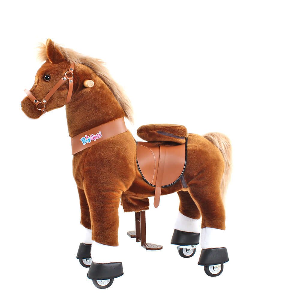 Model U Ride-On Pony Toy Age 4-7 Brown