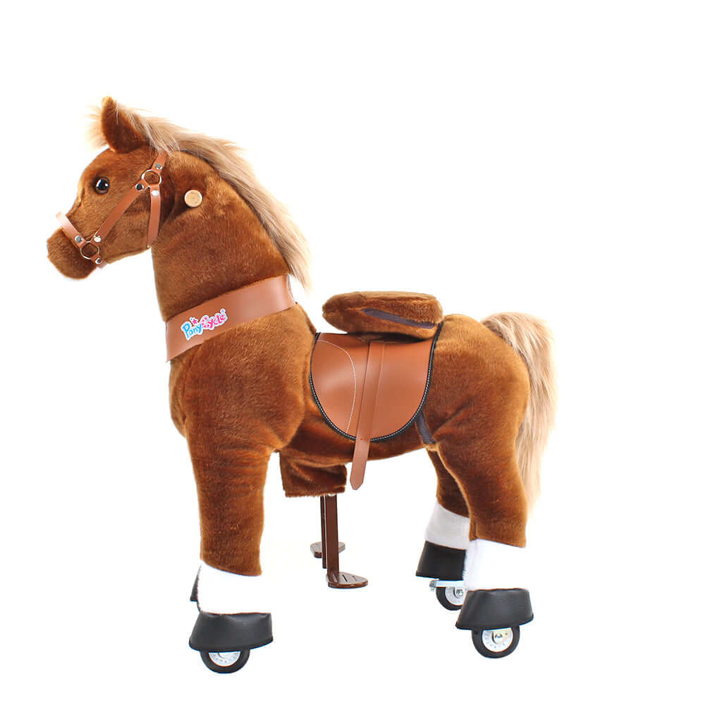 Model U Ride-On Pony Toy Age 4-7 Brown