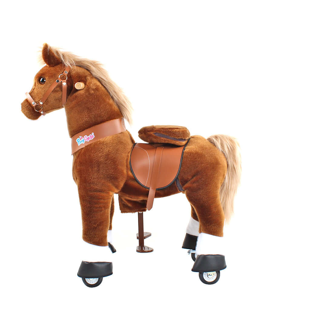 Model U Ride-On Pony Toy Age 4-7 Brown