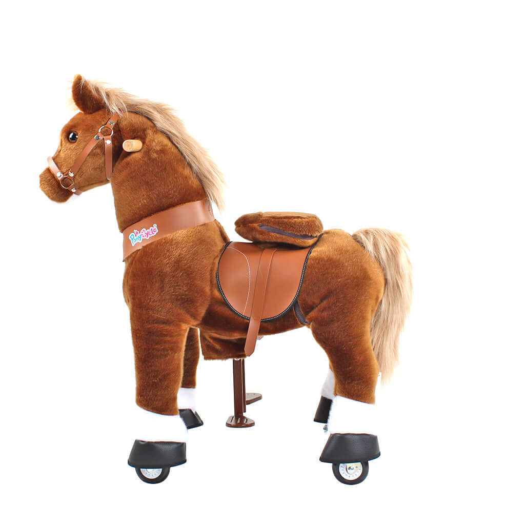 Model U Ride-On Pony Toy Age 4-7 Brown