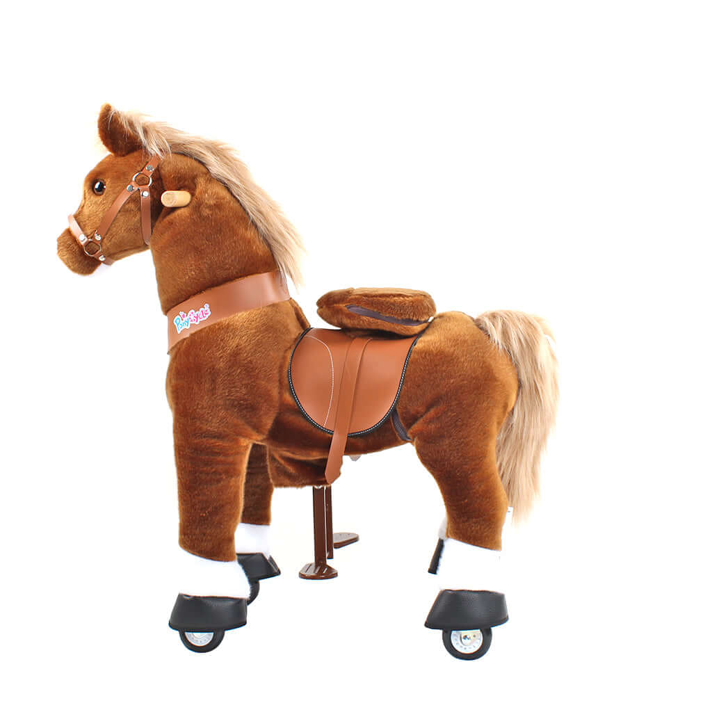 Model U Ride-On Pony Toy Age 4-7 Brown